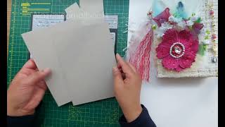 A video I made for my TikTok followers to share  journalmaking journalbook handmadejournal [upl. by Ajnek352]