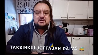 Taksinkuljettajan päivä 🚕 ja juttua Kela kyydeistä ja omavastuu osuudesta [upl. by Mira]