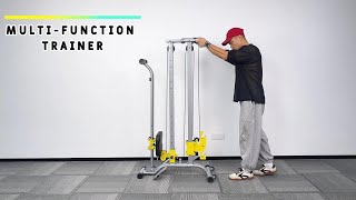 The DAPOW MultiTrainer has 12 muscleburning comfortable workout positionsdapow MultiTrainer [upl. by Vallonia]