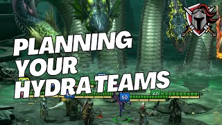 Hydra Team Building  planning your hydra teams based on your roster  Raid Shadow Legends [upl. by Muslim]