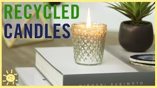 DIY  How to Recycle Old Candles [upl. by Torr]