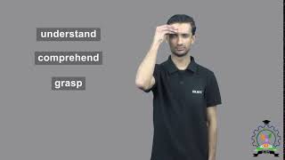 understand comprehend grasp sign 2 [upl. by Yekciv]