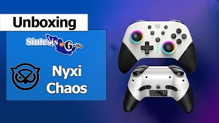 Unboxing  Nyxi Chaos Controller Nintendo Switch  funcionamiento [upl. by Grove]