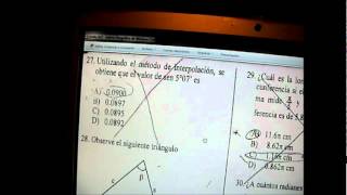 EXAMENES REALES PREPA ABIERTA MATEMATICAS IV [upl. by Izy325]