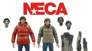 neca David and Jack american werewolf in london acion figure first look Returnoftherocketman [upl. by Norling]