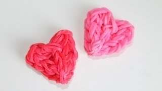 Tutorial  Hoe maak je een hartje met fun loom [upl. by Mathias]