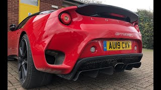 PURE NOISE Lotus Evora GT410 Sport Exhaust Sound [upl. by Tymothy313]