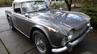 1966 Triumph TR4A IRS [upl. by Ettenav]