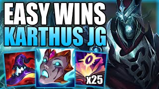 KARTHUS JUNGLE IS SUCH EASY amp FREE WINS ITS ACTUALLY RIDICULOUS  Gameplay Guide League of Legends [upl. by Perseus583]