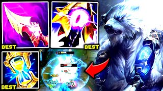 VOLIBEAR TOP 100 BEATS ALL TOPLANERS TOO EASY AND I LOVE IT  S13 Volibear TOP Gameplay Guide [upl. by Oivat997]