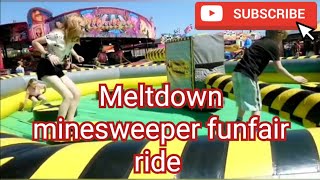 Meltdown minesweeper funfair ride [upl. by Enilada]