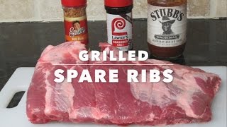 Baked and Grilled Spare Ribs [upl. by Sisenej]