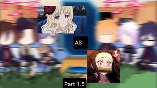 Diabolik Lovers react to Yui as Nezuko AU 15 [upl. by Alage]