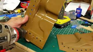 Making a kydex sheath for a hatchet or axe [upl. by Einniw]