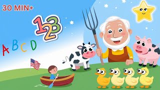 30 Minutes of Fun Nursery Rhymes amp Learning Songs for Preschoolers  Kids Smart Learning [upl. by Massarelli]