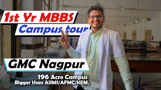 Campus tour of the One of the Largest Medical College of Asia 🔥  GMC Nagpur Tour  Anuj Pachhel [upl. by Raphael740]