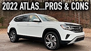 Pros amp Cons of the 2022 VW Atlas V6 [upl. by Sackville]