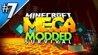 Minecraft MEGA Modded Survival 7  INFINITE POWER  Minecraft Mod Pack [upl. by Zane]