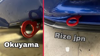 R34 gets Okuyama  Rize jpn tow hooks [upl. by Mccord]