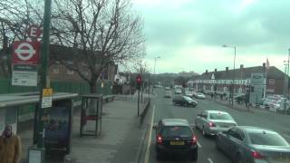 HD Arriva The Shires Piccadilly Line Rail Replacement Rayners Lane To Acton Town Time lapsed [upl. by Blaise]