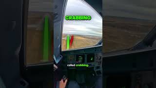 Airplane Crabbing in Crosswind Explained  gregorykovalev1991 [upl. by Loomis783]