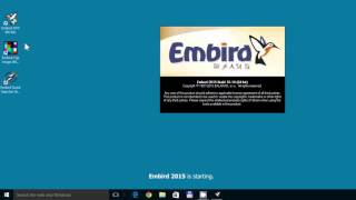 Installing Embird 2015 in Windows 10 [upl. by Hobard]