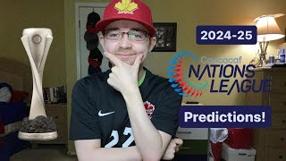 RSR6 202425 CONCACAF Nations League Predictions [upl. by Lyret]