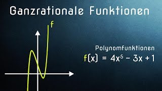 Ganzrationale Funktionen Polynomfunktionen  Einführung  Grundlagen [upl. by Haram]