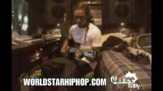 Lil Wayne plays quotProm Queenquot on his guitar [upl. by Us]