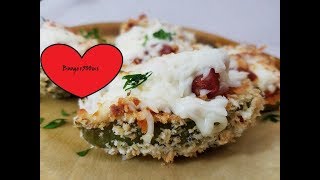 FRIED BELL PEPPER PIZZA AIR FRYER [upl. by Enileuqcaj]