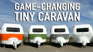 Full Tour Of The ALLNEW Capsule Mini Micro Lightweight Caravan Range Launching In Britain In 2024 [upl. by Yecart]