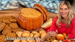 Creamy Pumpkin Pie Dip Recipe The Ultimate Fall Snack �� [upl. by Enidanreb]