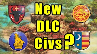 New AoE2 DLC civilizations that we might see  25th Anniversary 2025  Age of Empires 2 [upl. by Yanat444]