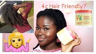 BUT IS IT 4C HAIR FRIENDLY Soft n Lovely Nourishing LeaveIn  Natural Hair Product Review [upl. by Chico830]