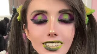 Eugenia Cooney cant pucker up in new tiktok [upl. by Cressler594]