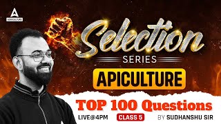 Top 100 Apiculture Questions  Allied Science for IBPS AFO UPSSSC AGTA Bihar BHO amp Other Exams [upl. by Atiloj]