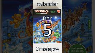 Wasgij Advent Calendar  DAY 5 timelapse jigsaw puzzle christmas xmas [upl. by Kabob333]