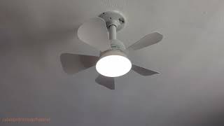 Unboxing and review of the Amazon LBNWY Socket Fan Light Ceiling Fans with Lights and Remote [upl. by Augusto995]