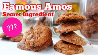 The Original Famous Amos Chocolate Chip Cookie Recipe Secret Is Sugar [upl. by Yorker52]