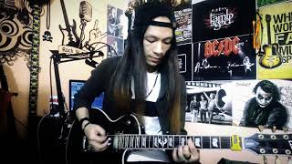 24k Goldn  Mood Intro Guitar cover Rock version  Ning SoLo [upl. by Mad633]