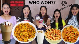 Masterchef Cooking Challenge with DingDongGirls  Who Won  Cooking Challenge [upl. by Allx]