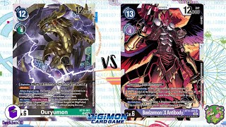 DIGIMON TCG Local match DigiPolice Black vs Beelzemon X Purple  POKESOS [upl. by Yks717]