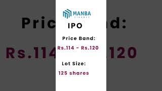 Manba Finance IPO  2325 Sep 2024 [upl. by Caleb]