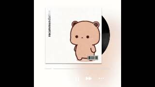 aesthetic music by Tollan kim with a cute bear for 12 minutes [upl. by Daffy]