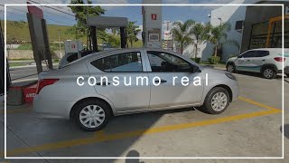 CONSUMO REAL do NISSAN VDRIVE 16 CVT 2021 SPECIAL EDITION ⛽  Aferição na BOMBA [upl. by Chivers]