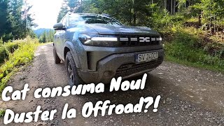 Test Consum in Offroad Dacia Duster 4x4 2024 [upl. by Gris238]