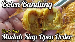 Bolen Bandung  Tips and Trick Mudah Membuat Bolen Berlayer Harum dan Lembut  Siap Open Order [upl. by Inaleon]