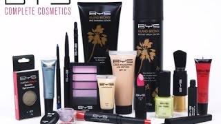 HAUL Commande BYS Maquillage à petits prix [upl. by Epolulot]