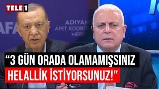 Merdan Yanardağdan Erdoğana sert tepki Sorumlu devlet adamı helallik istemez gereğini yapar [upl. by Daukas]