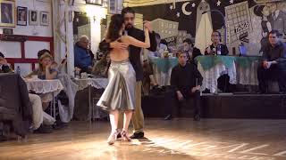 Milonga Criolla Canaro  Maida  Silas y Valeria  Stgo de Chile [upl. by Llenad573]